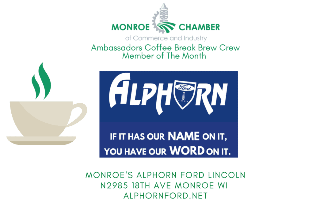 Ambassador’s Chamber Member of the Month Coffee Break Brew Crew