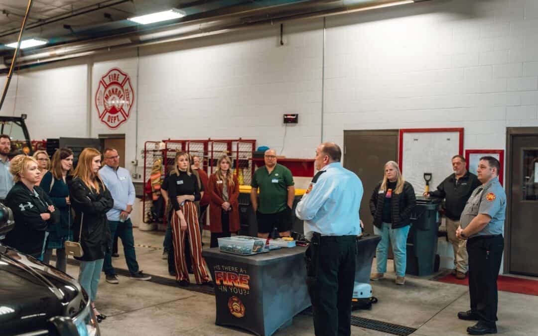 Business After 5 event held at the Monroe Fire Station!